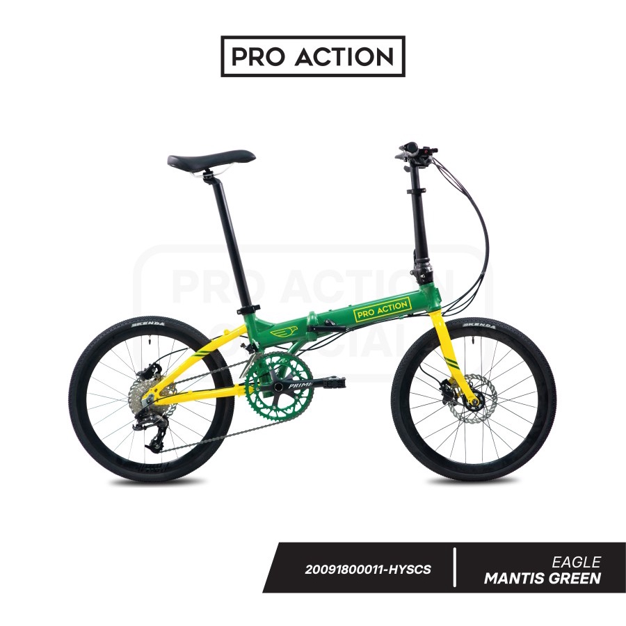 Pro action hot sale folding bike