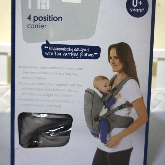 Mothercare 4 in 1 baby store carrier instructions