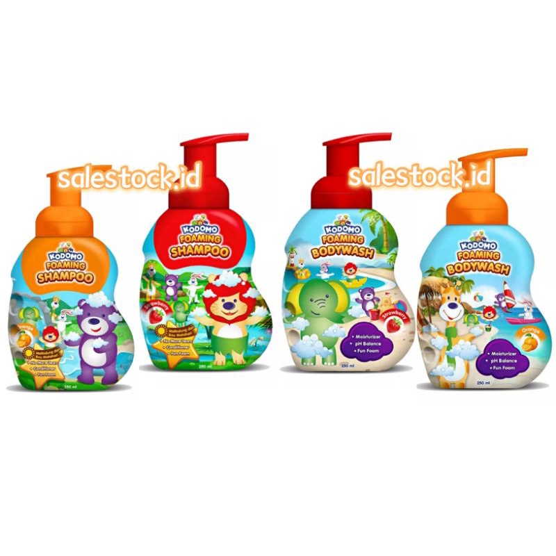 Kodomo hair best sale and body wash