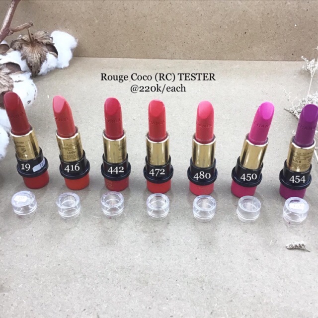 Jual CHANEL LIPSTICK TESTER PACKAGING FULLSIZE (different only in