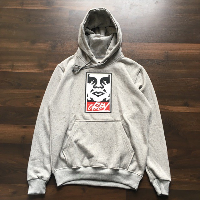 Obey face outlet hoodie