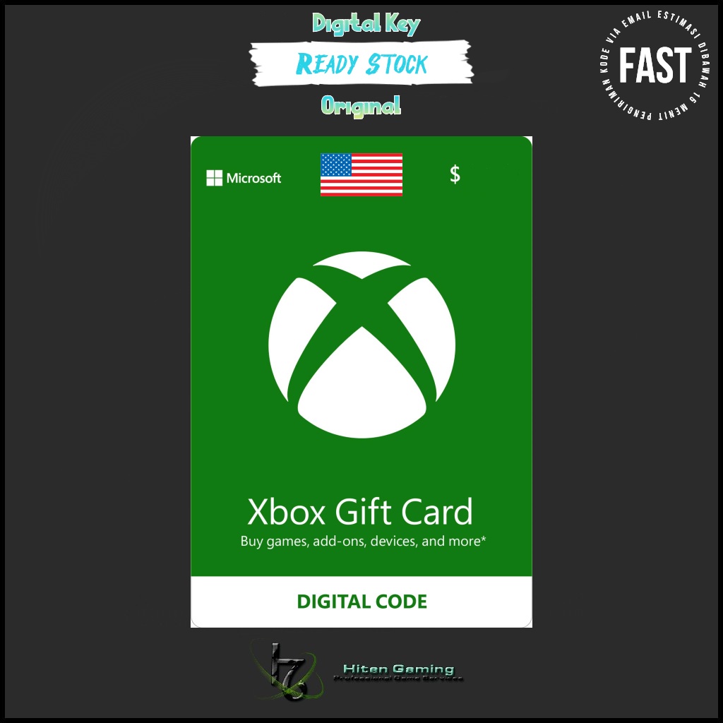 Xbox Gift Card USD Digital Code v3