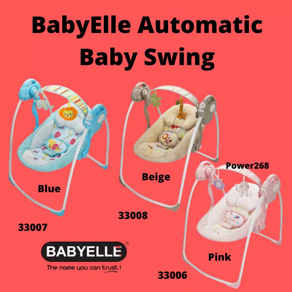 Babyelle automatic 2025 baby swing