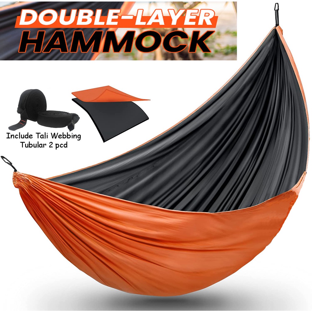 Double shop layer hammock