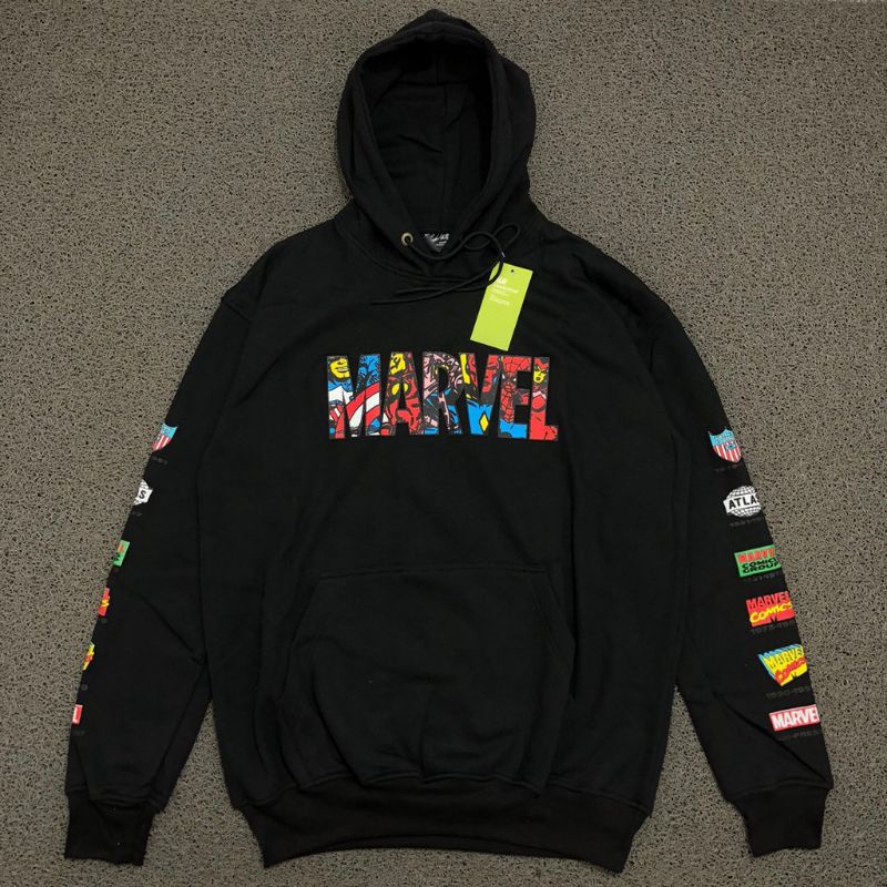 Jual Jaket Sweater Hoodie H M Marvel Galaxy Besic Inpor Shopee