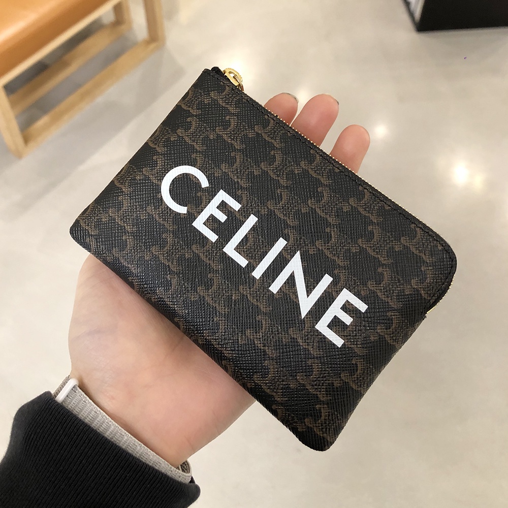 Celine coin and online card pouch