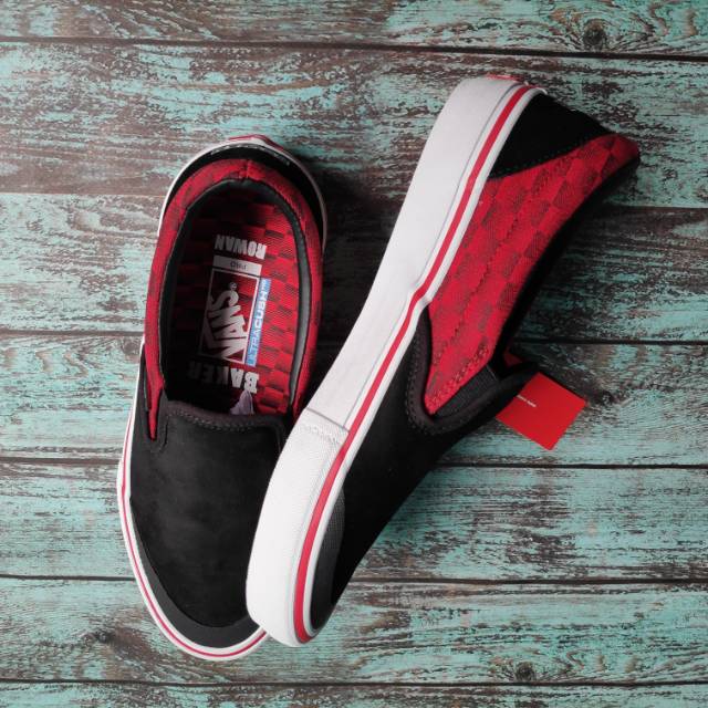 Vans baker outlet slip on