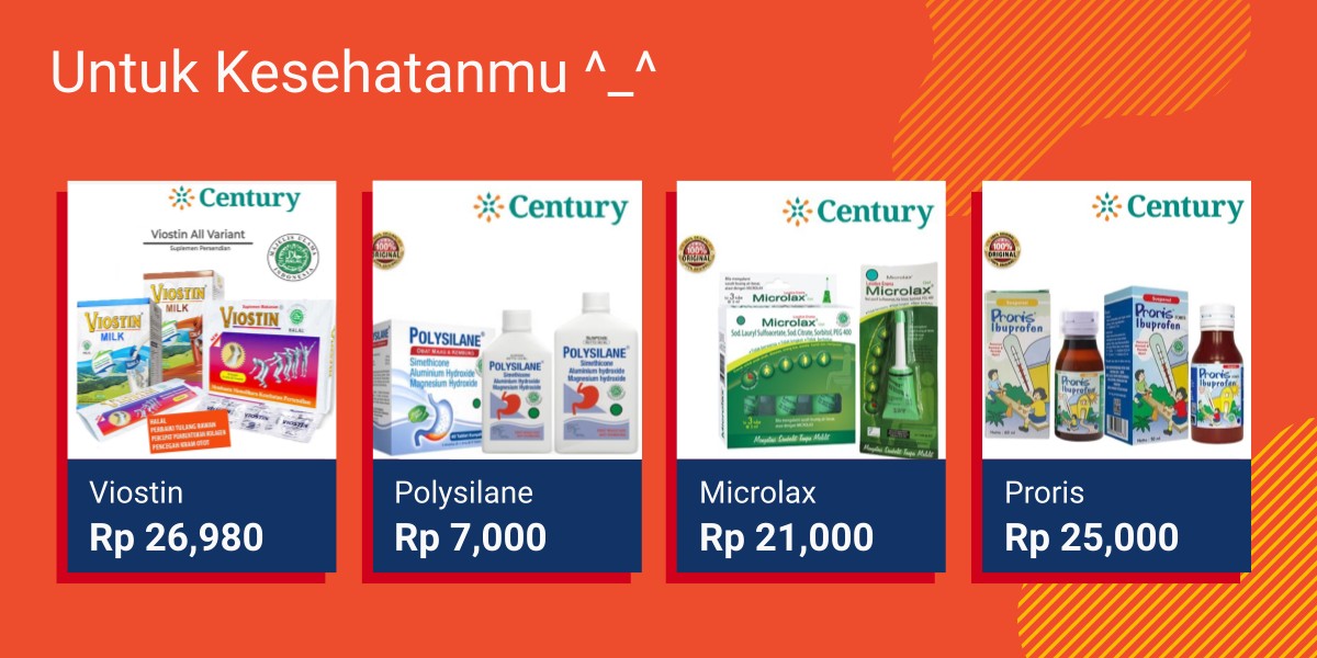 Toko Online Century Health Official Shop | Shopee Indonesia