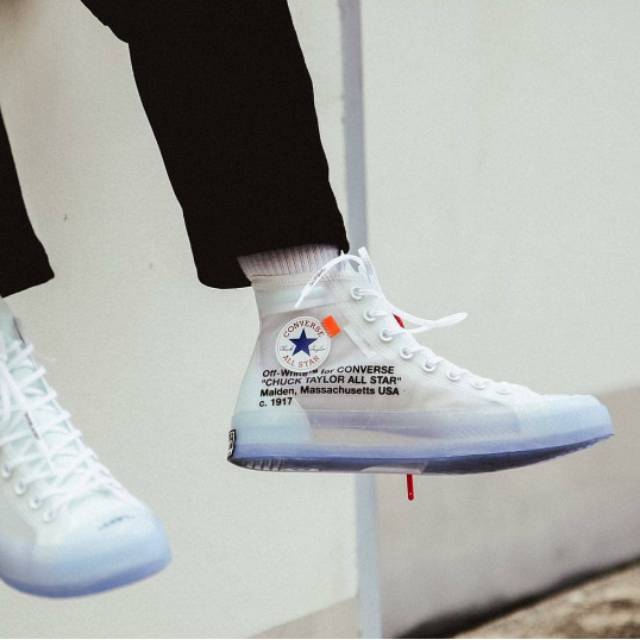 Converse off white transparent new arrivals