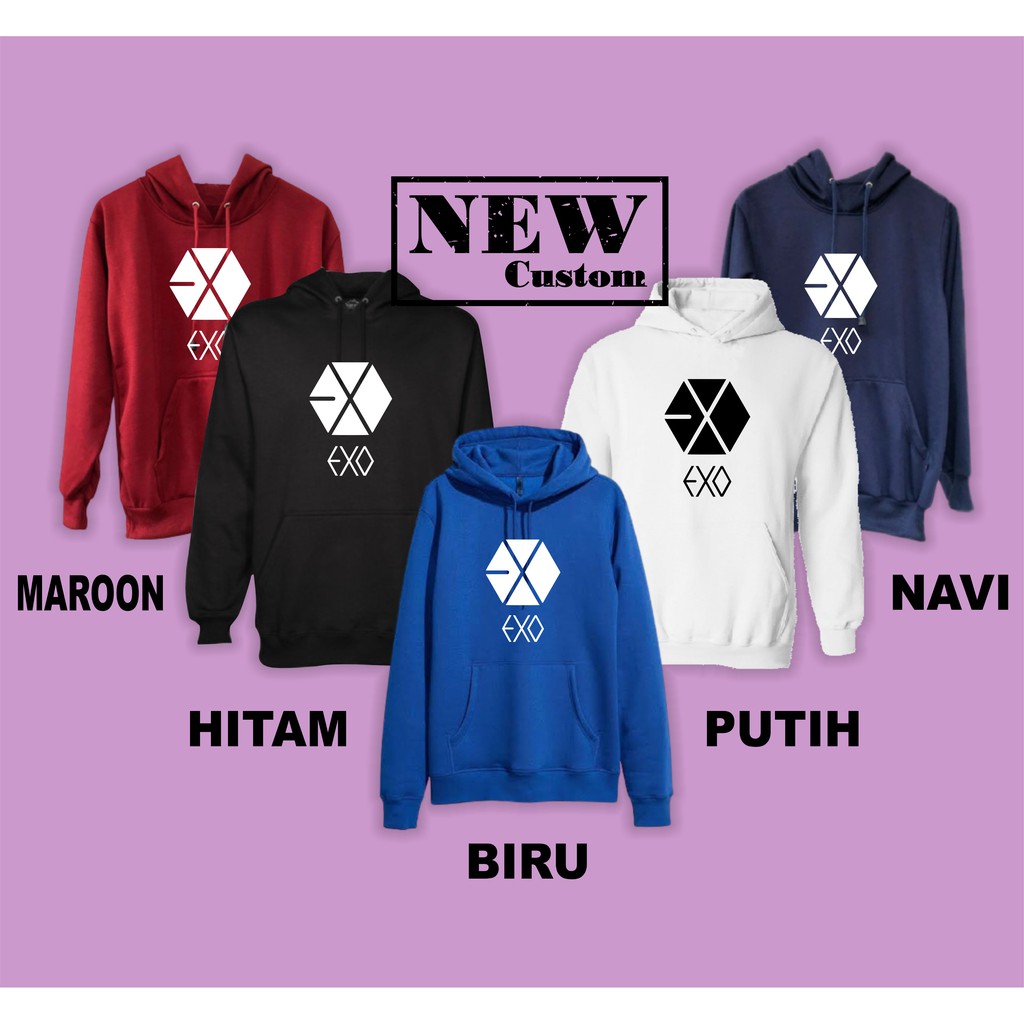 Sweater hoodie outlet exo