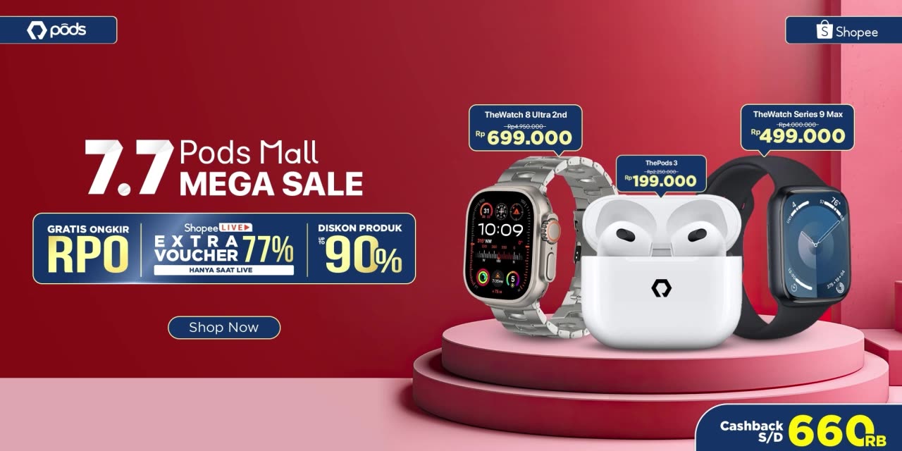 Produk Pods Indonesia Official Mall | Shopee Indonesia
