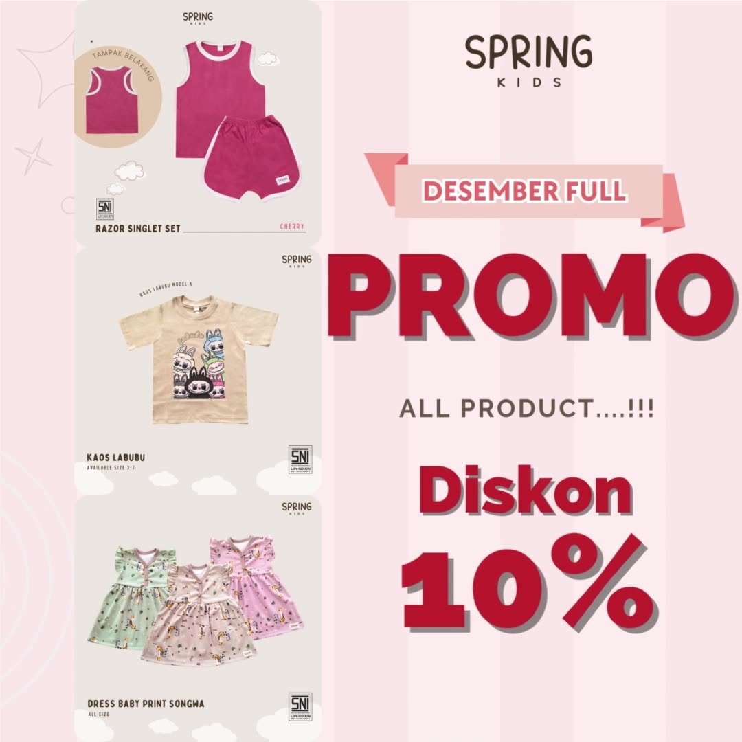Produk Spring Kids | Shopee Indonesia