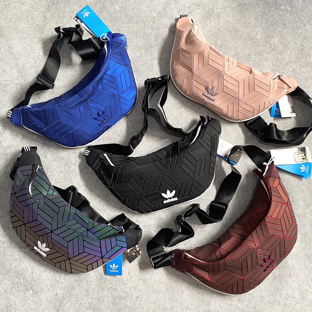 Adidas issey 2025 miyake reflective waistbag