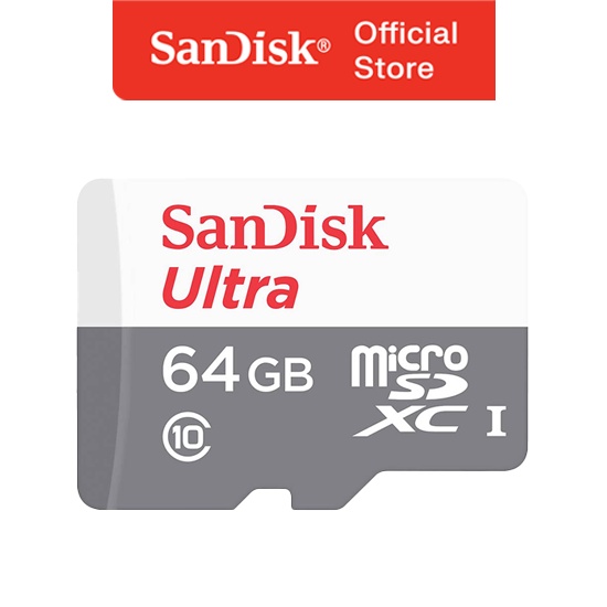 Jual SanDisk Ultra micro SDXC 100MB/s - Class 10 - 64GB | Shopee