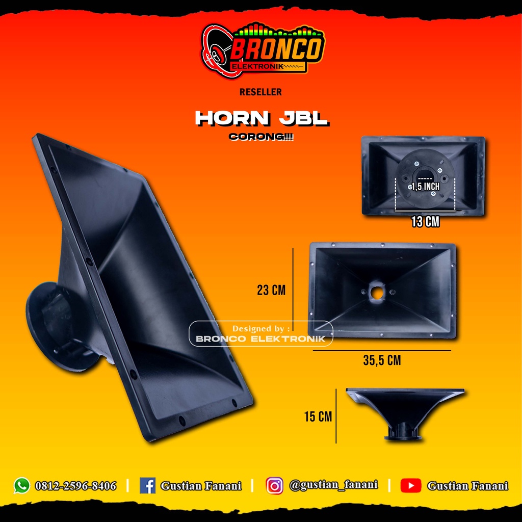 Horn best sale tweeter jbl