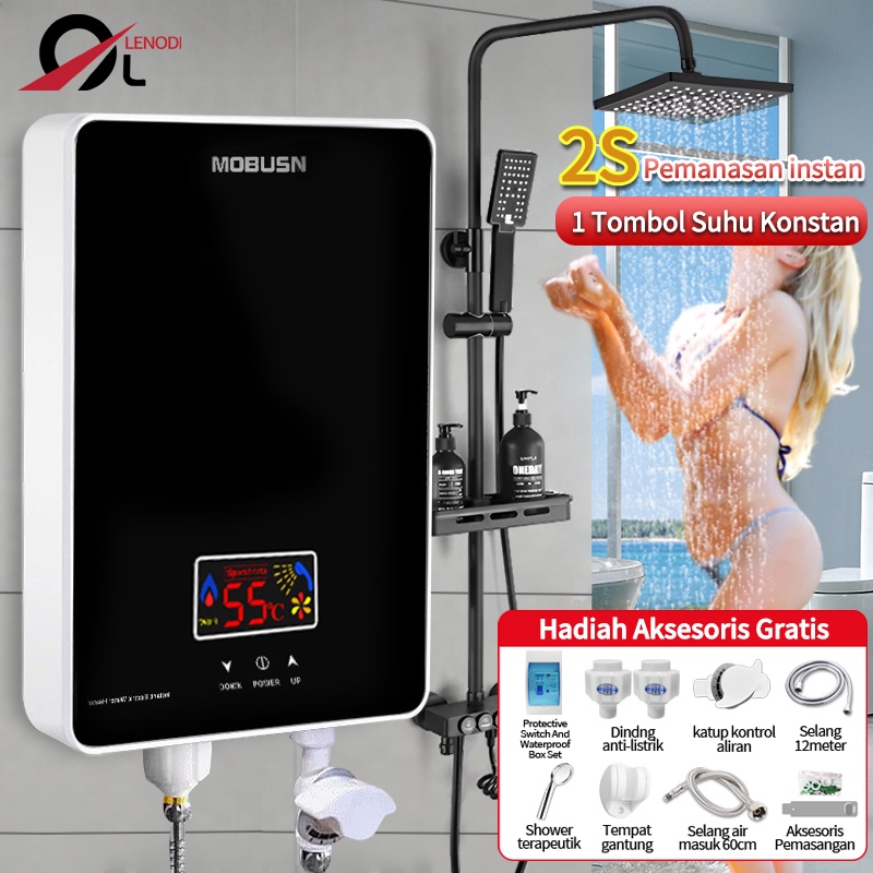 Jual Pemanas air listrik tanpa tangki shower air panas instan/pemanas pemanas  air listrik | Shopee Indonesia