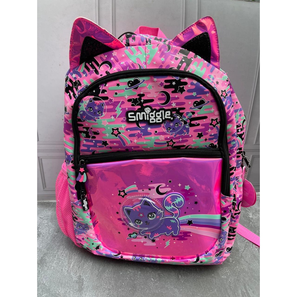 Smiggle cat sales backpack