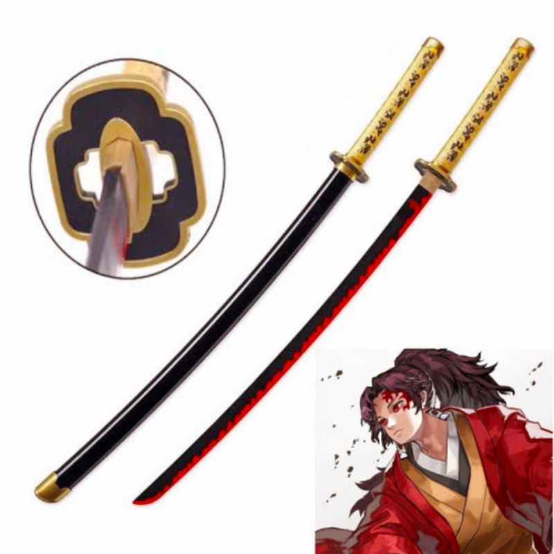 Jual katana kayu tanjiro v2 demon slayer