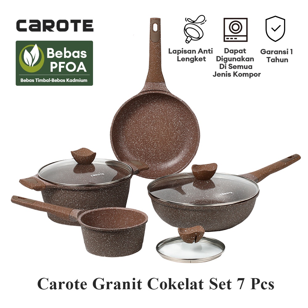 UNBOXING CAROTE COOKWARE SET (11 pcs), Video published by Rumah Sara