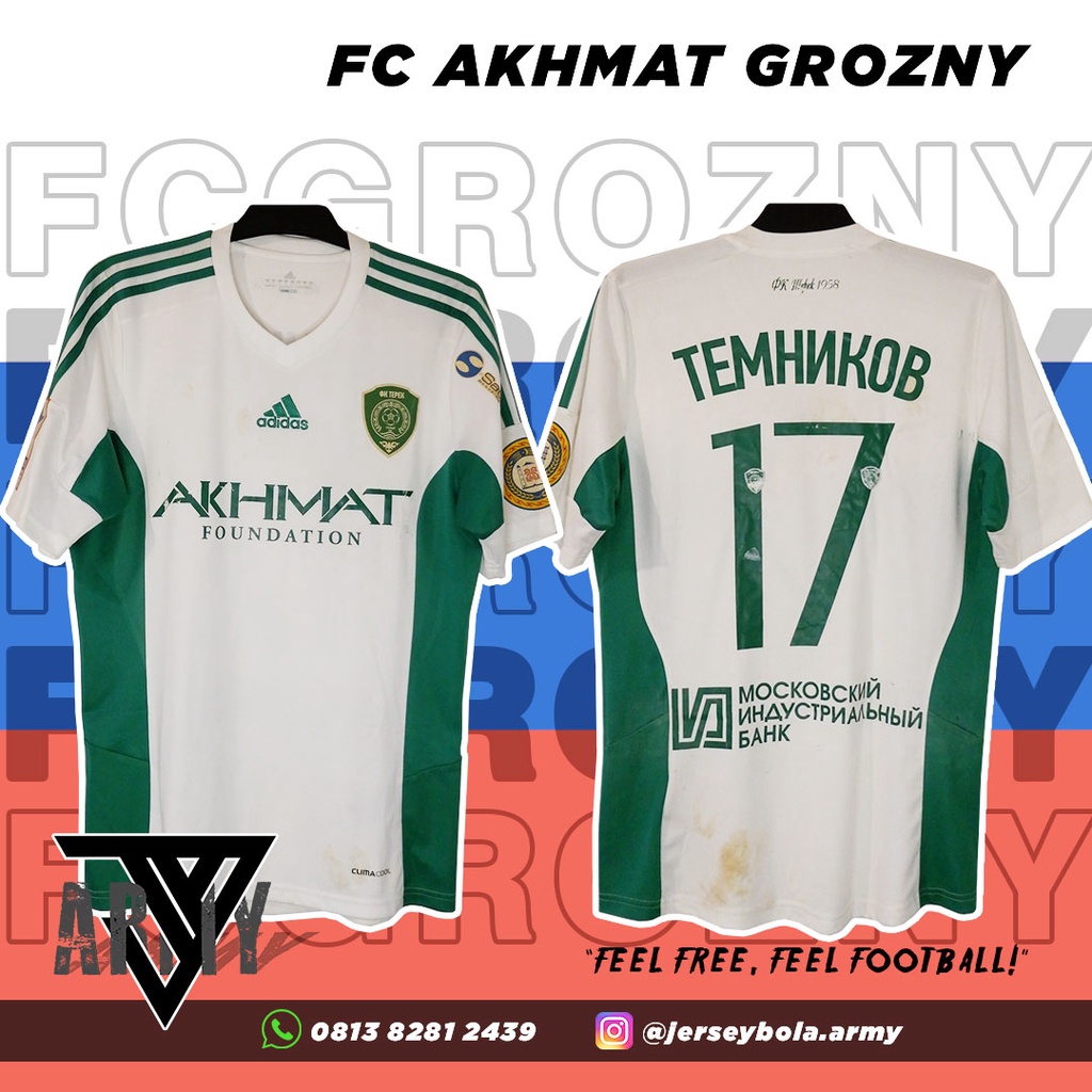 Akhmat sales grozny jersey