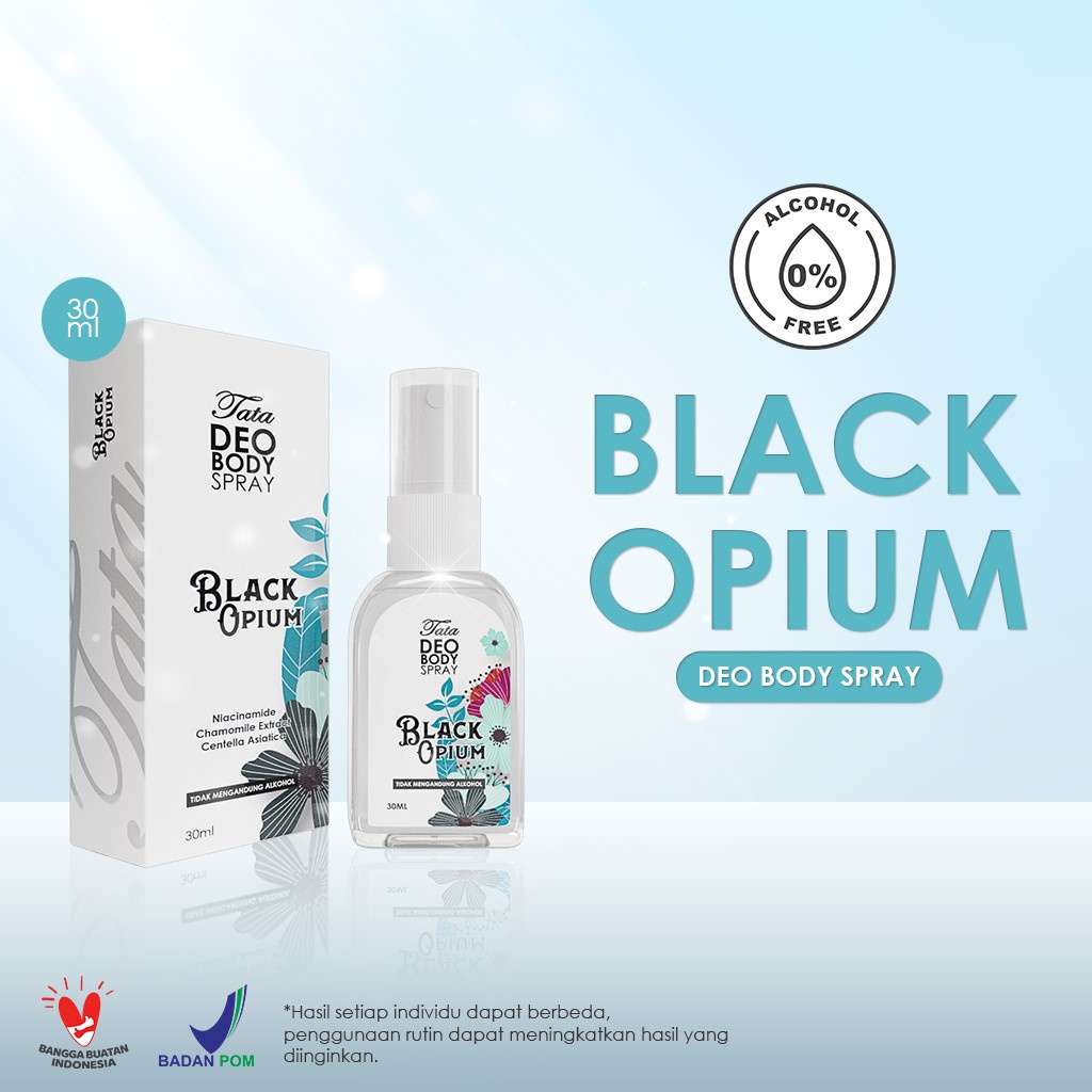 Black opium deodorant spray hot sale