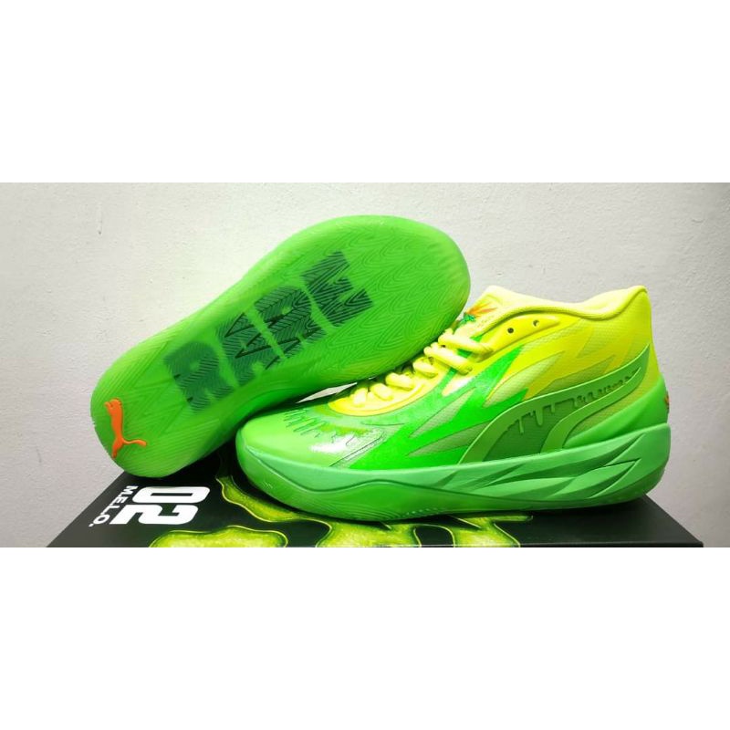 Jual Sepatu Basket Puma Lamelo Ball MB.02 High Slime Hijau Green