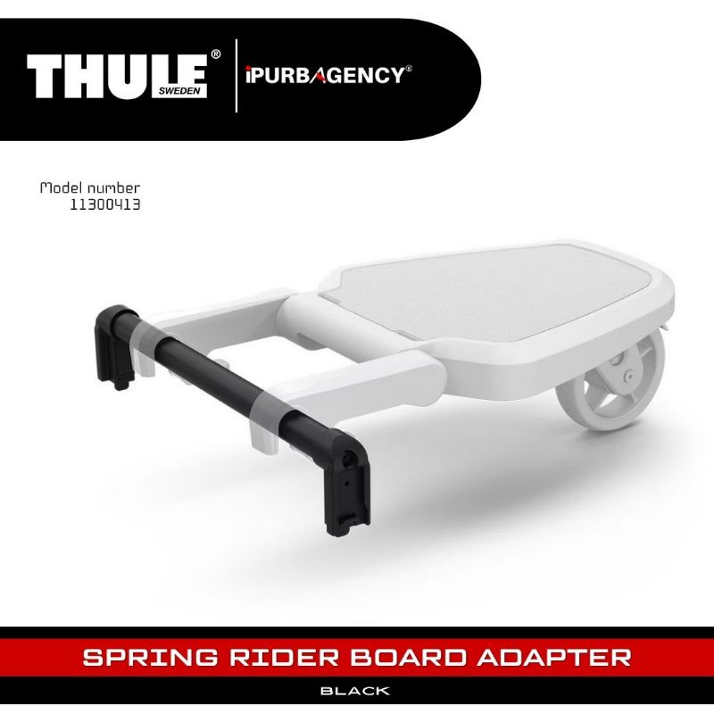 Jual Thule Spring Rider Board Adapter Black Shopee Indonesia