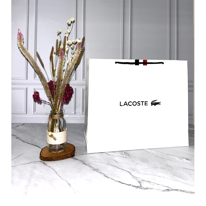 Jual Paper Bag Lacoste Paper Bag Branded Shopee Indonesia