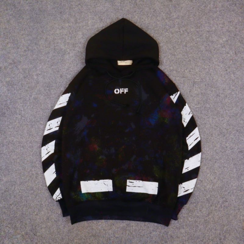 Off white galaxy hoodie clearance price