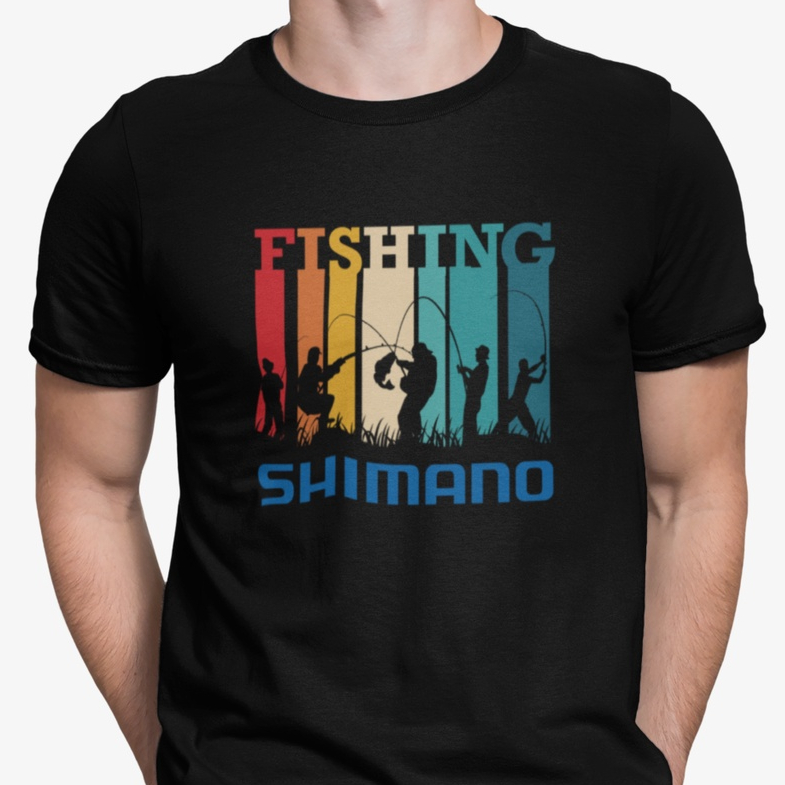 Kaos memancing shimano fishing mancing mania kaos katun