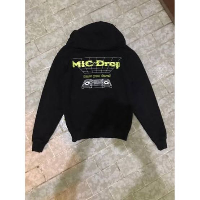 BTS ポップアップ MIC Drop ボアフーディ 02 Lサイズ