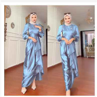 Baju bridesmaid store baby blue