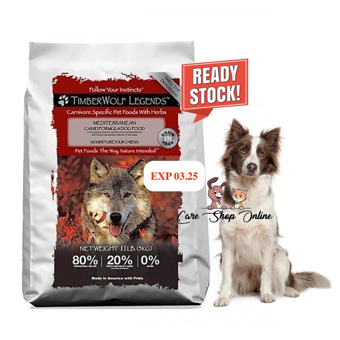 Timberwolf legends dog outlet food