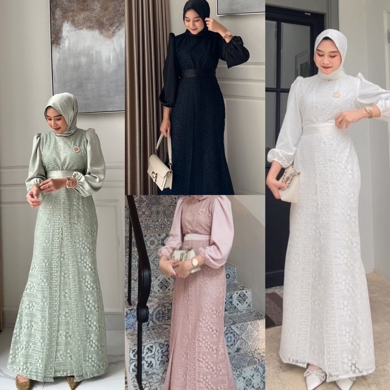 Long dress hijab on sale modern