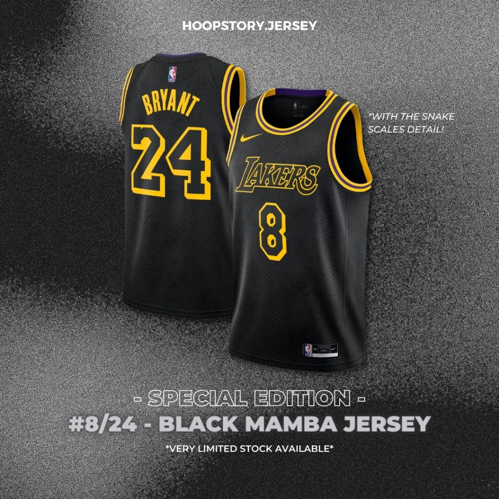 Black mamba day store jersey