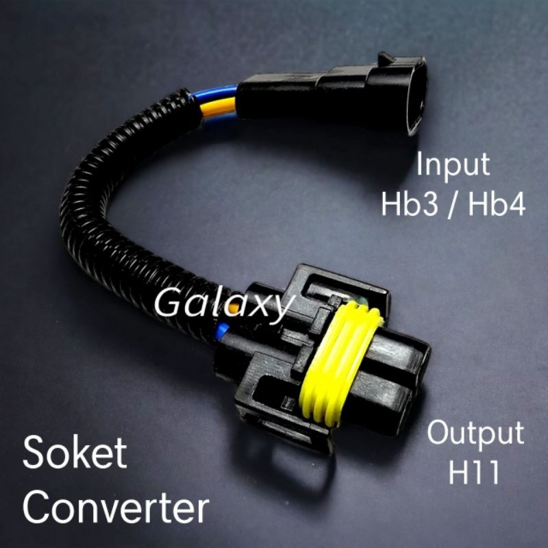 Kabel Set Relay Lampu - 4 Relay 4 Lampu - H3 / H7 / H11 / Hb3 / Hb4 - Type  HB4, Soket HB4 di Galaxy Otomotive | Tokopedia