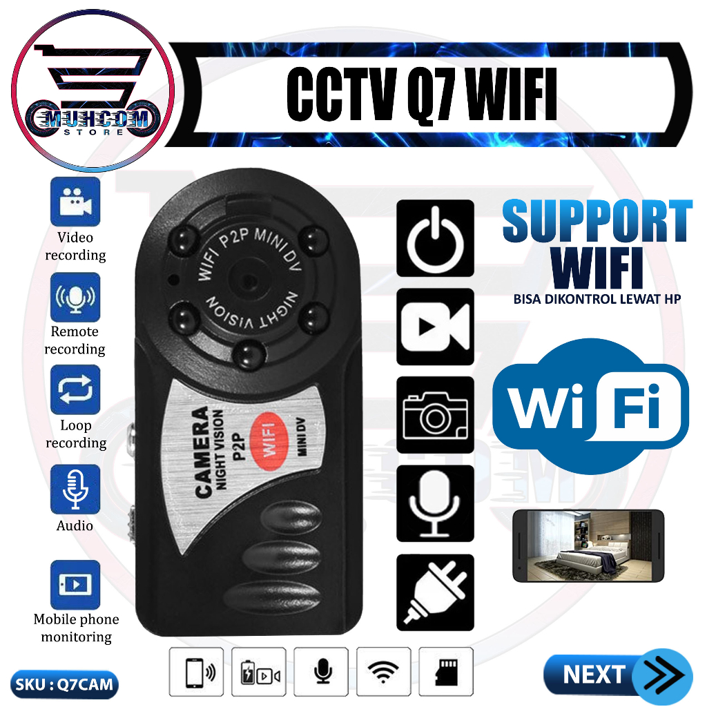 Q7 wifi hot sale camera app