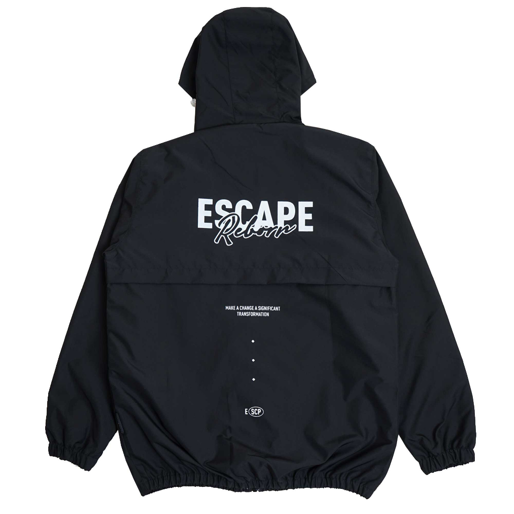 Jual Escaperfect Jacket Make A Change Black | Shopee Indonesia