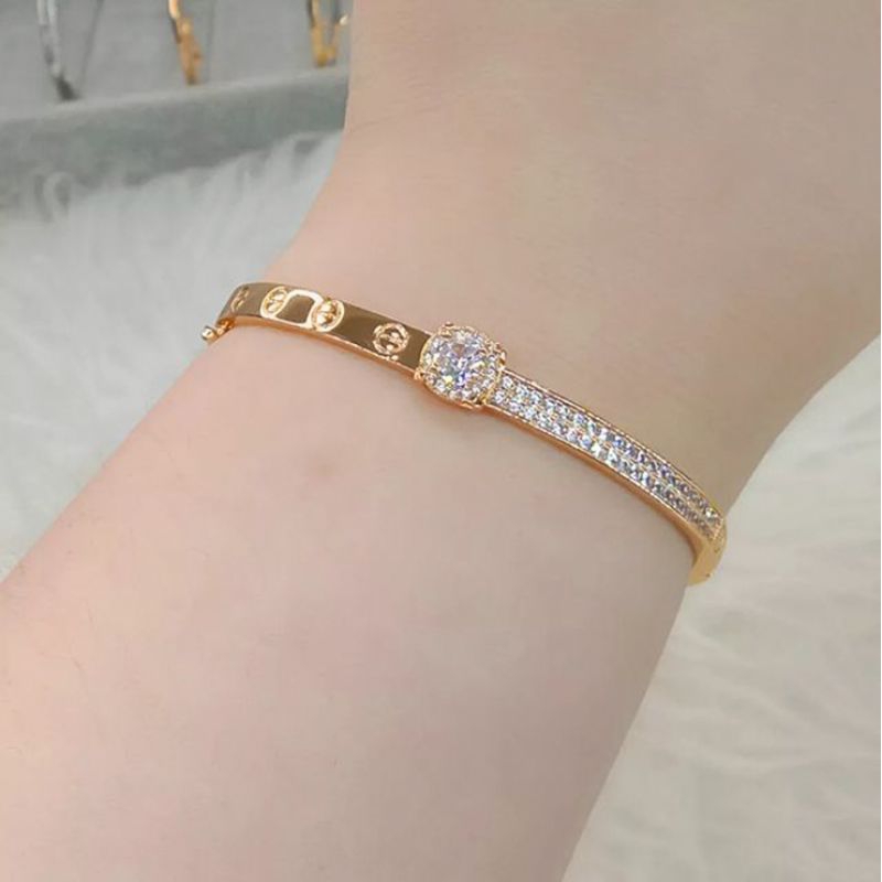 Jual La Vienne Aksesoris Perhiasan Gelang Bangle Titanium Wanita