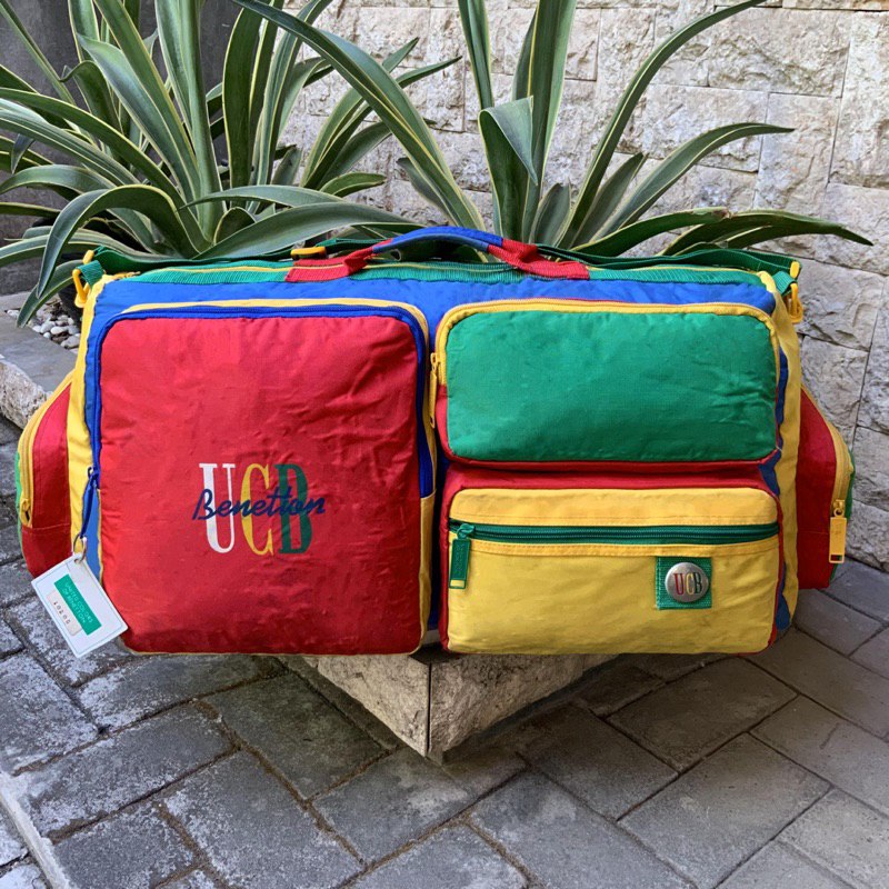 Benetton duffle bag discount 90s