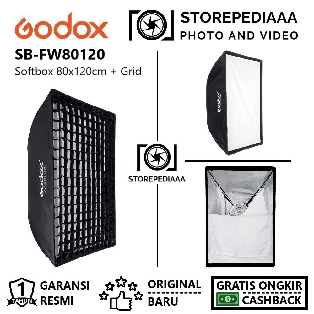 Godox Grid softbox 80x120cm