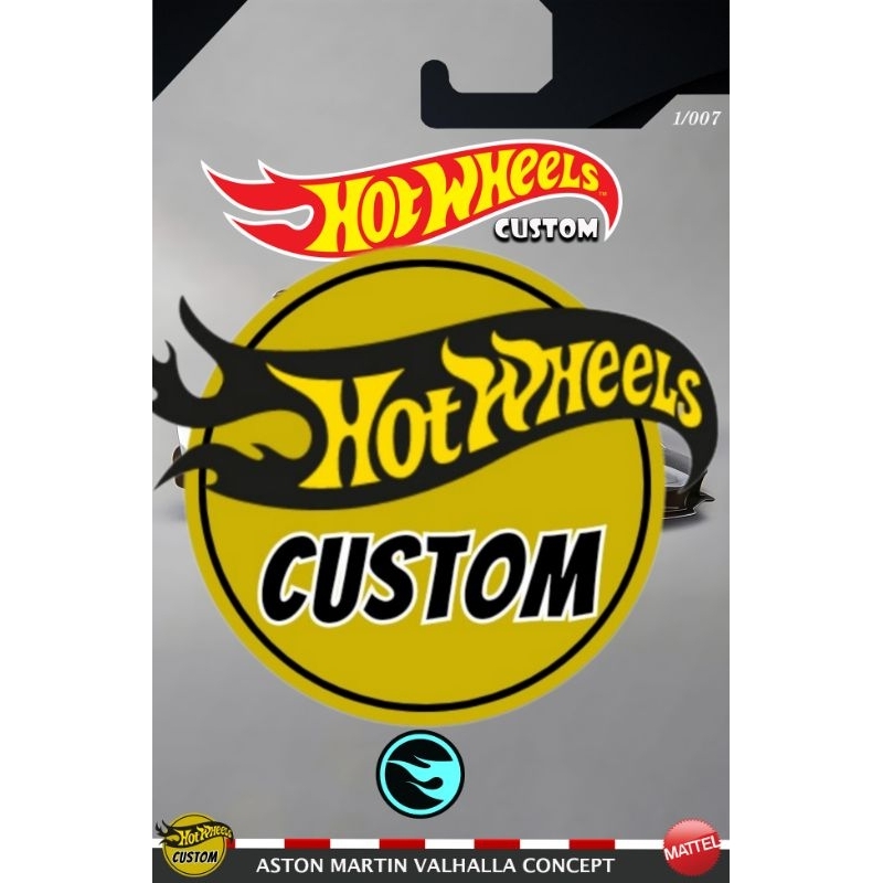 Custom hot 2025 wheels card