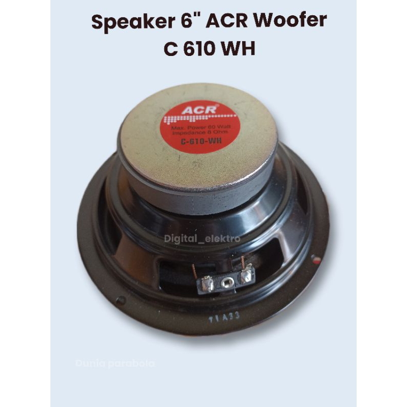 Acr woofer sales