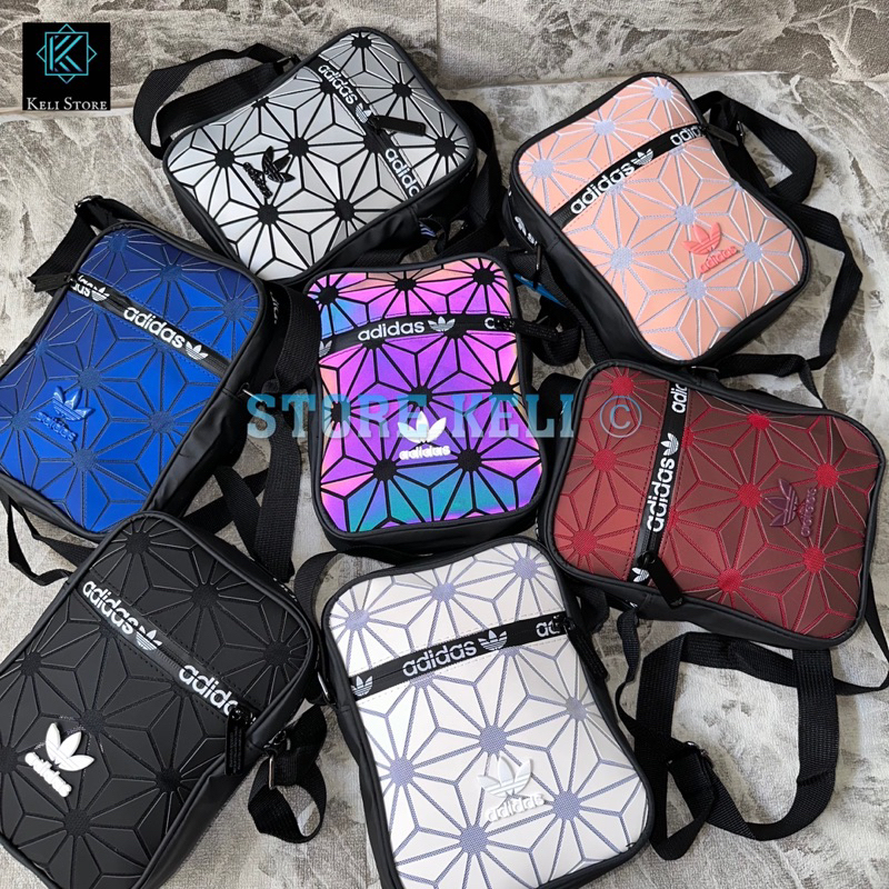 Slingbag Adidas Issey Miyake Reflective Tas Selempang Reflektif Tas Bahu Tas Anak SB Adidas