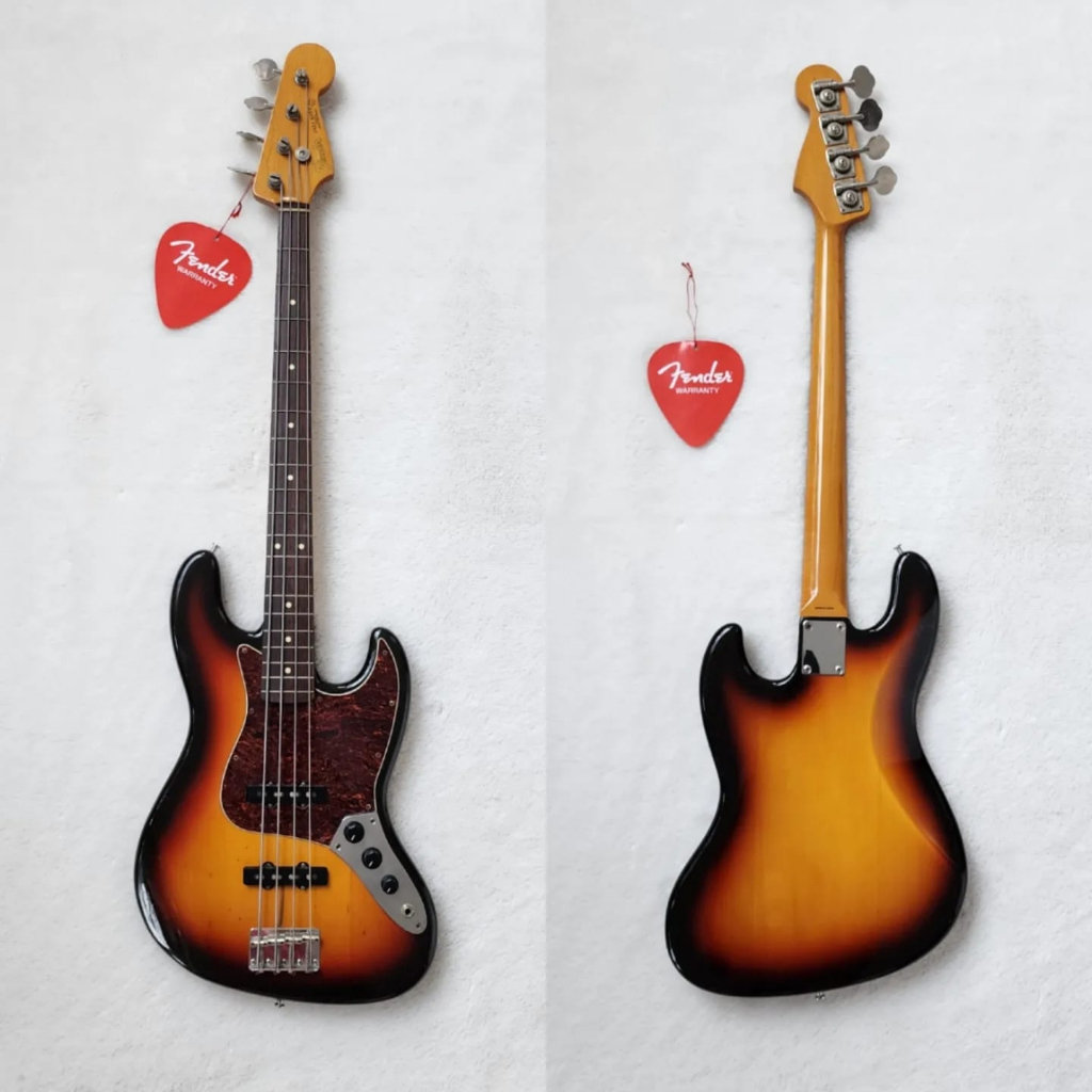 FENDER CLSC 60S JAZZ BASS US PUPS 滅入る 3TS
