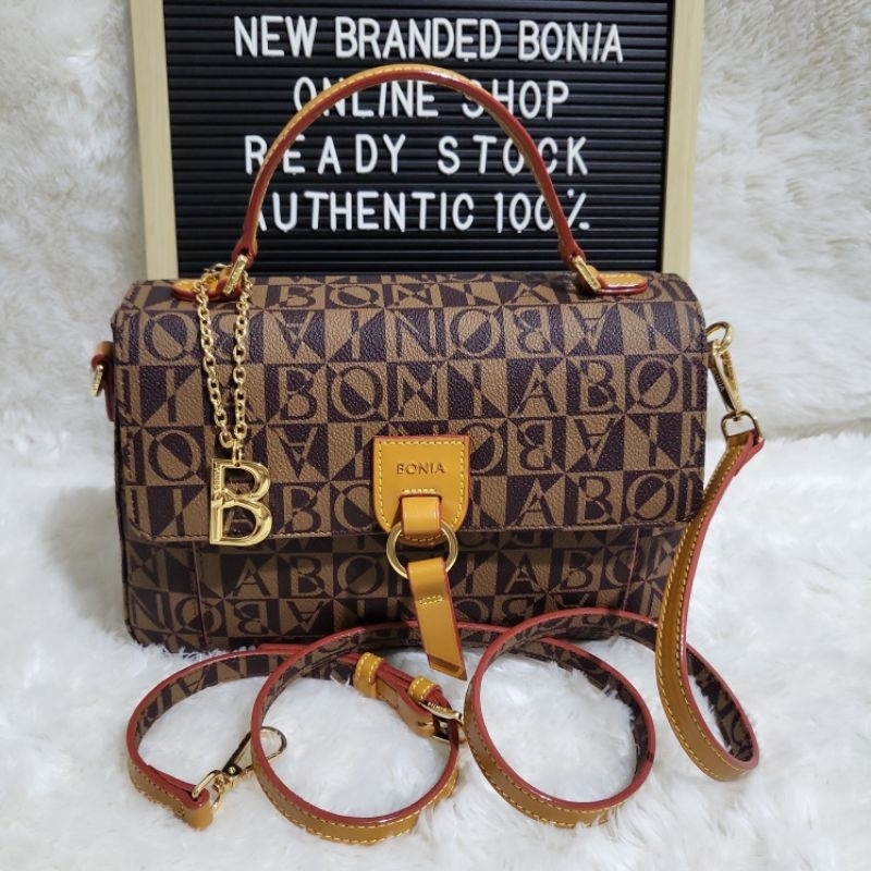 Harga Online Tas BONIA Monogram Original