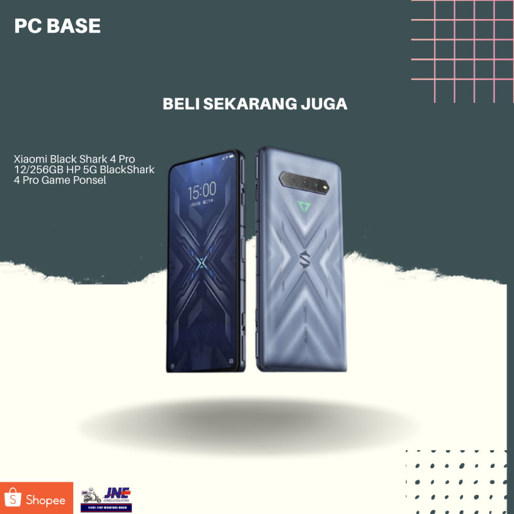 Jual Xiaomi Black Shark 4 Pro 12/256GB HP 5G BlackShark 4 Pro Game Ponsel |  Shopee Indonesia