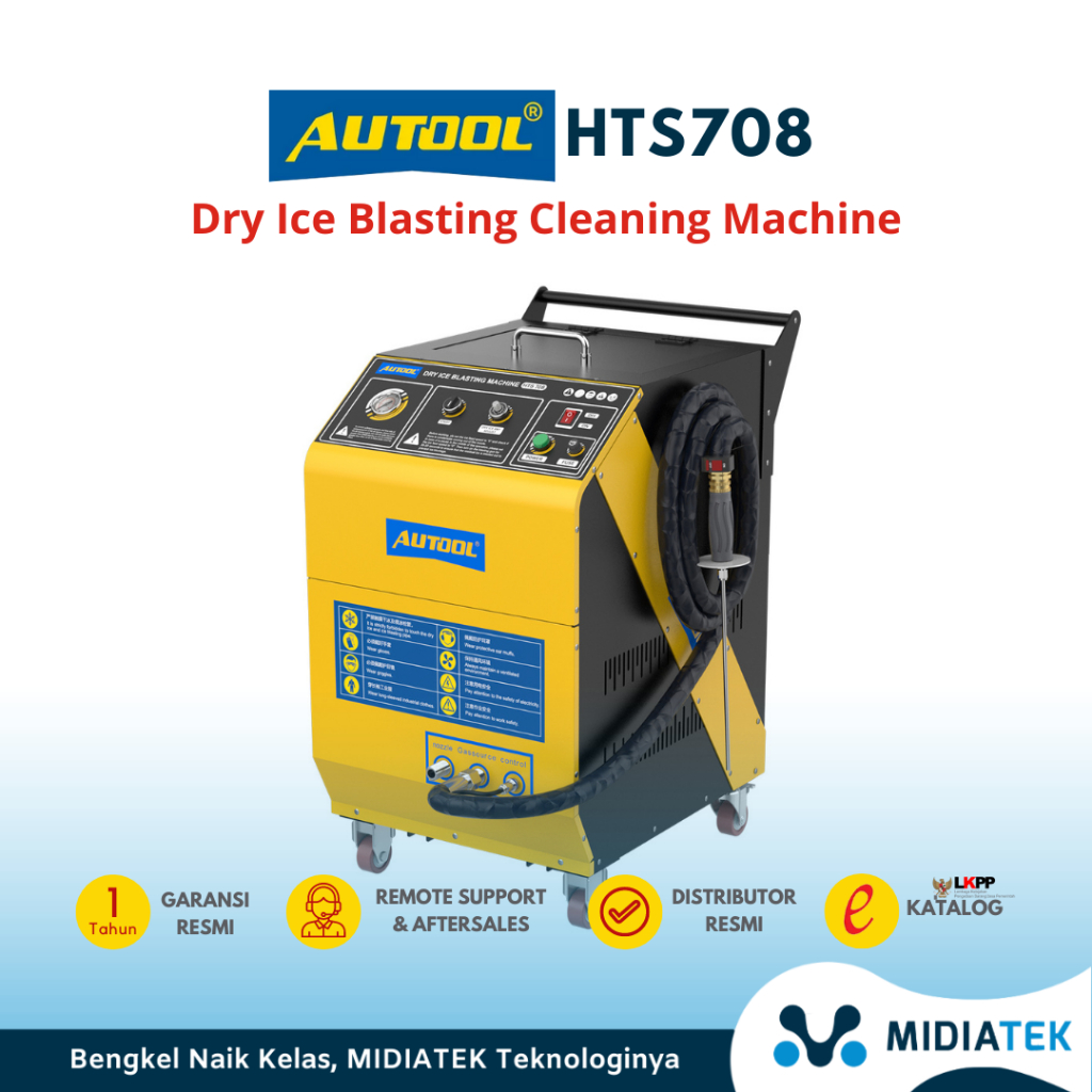 AUTOOL HTS708 Dry Ice Blasting Cleaning Machine - AUTOOL %