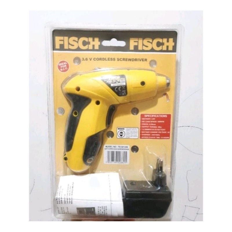 Fisch discount cordless screwdriver