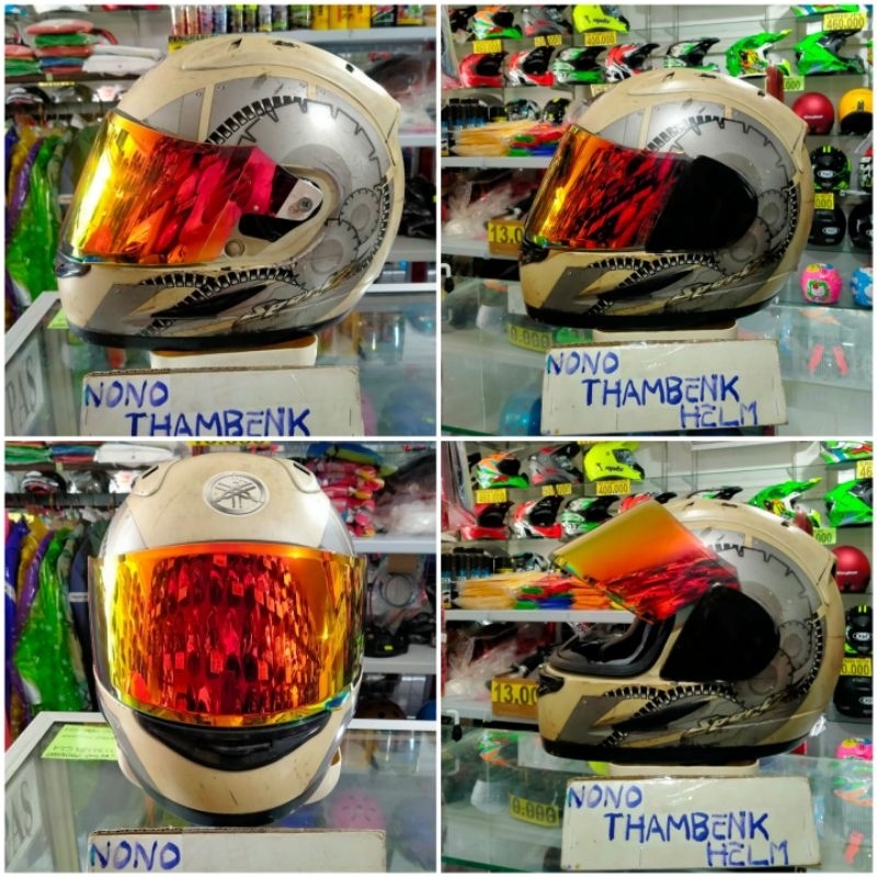 Repaint helm store yamaha full face